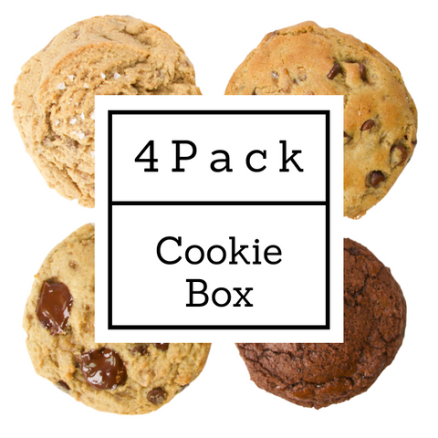 Assorted Cookie Box 4 Pack